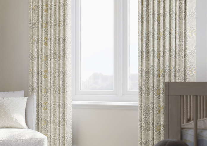 William Morris At Home Larkspur, Flint - Made to Measure Curtains - Image 5